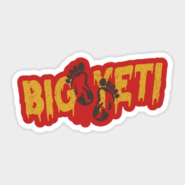 Big Yeti - Kansas City Sticker by anwara